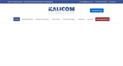 Desktop Screenshot of kalicom.de