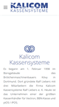 Mobile Screenshot of kalicom.de