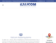 Tablet Screenshot of kalicom.de